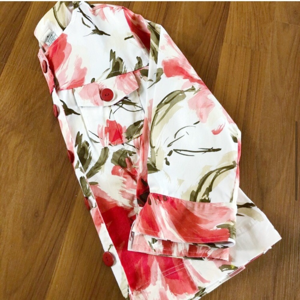 Floral Button Up Dress Jacket - Picture 5 of 8